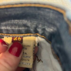 BKE Women's Dark Blue Boot Cut Jeans